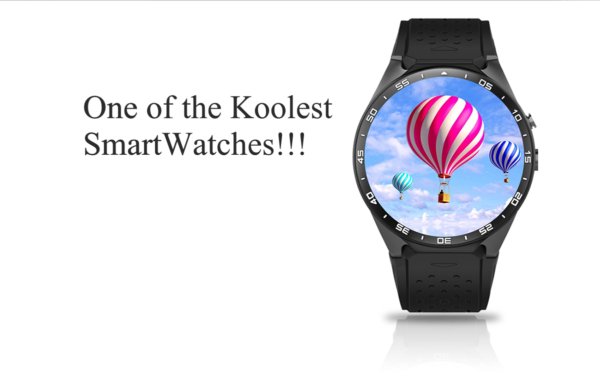 KW88 Android 5.1 1.39 inch Amoled Screen 3G Smartwatch Phone MTK6580 Quad Core 512MB 4GB GPS Gravity Sensor Pedometer Nano Sim Slot.