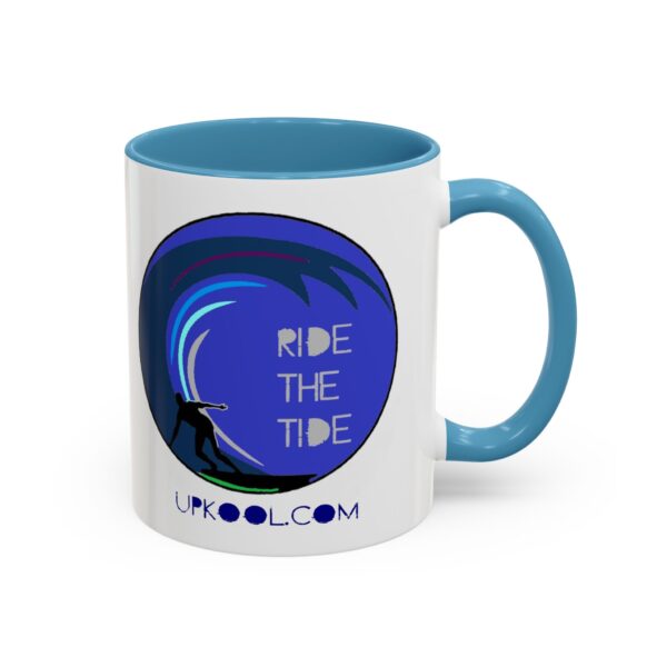 Ride the Tide Mug (blue) - Image 2