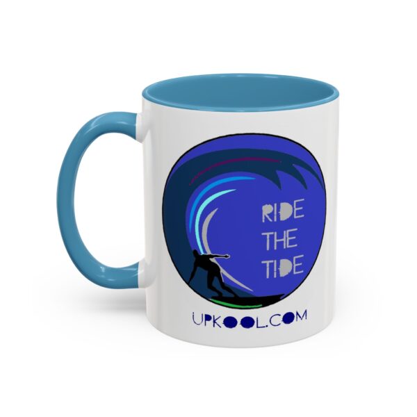 Ride the Tide Mug (blue) - Image 3