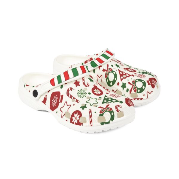 Women's Holiday Croc-Style Shoes